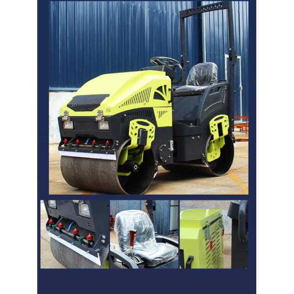 Hot Sale Vibratory Road Roller with EPA Engine CE Certified 1 Ton Road Roller Asphalt Roller