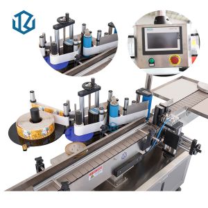 5000 Pcs / Hour Automatic Sticker Label Machine For Glass Plastic Bottle Easy To