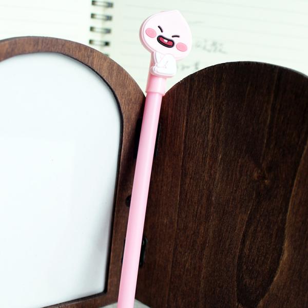 Office School Gel Pen with Korean Style Cartoon Cute Bear Rabbit Design and Black Ink