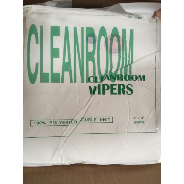 Laser Cut Polyester Cleanroom Wiper Basic Weight 120 GSM Double Knit Model 1009DLE/120