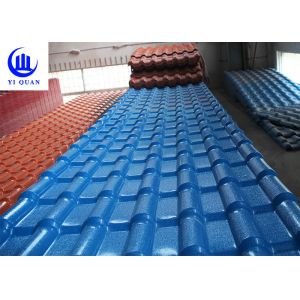ASA Resin Roof Tile 1050mm Width 2.5mm Thickness Windproof