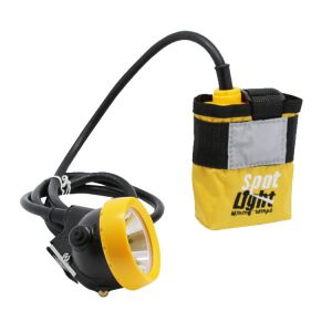 20000 Lux Rechargeable LED Mining Cap Lamp IP68 Explosion Proof