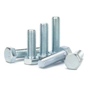 M2 - M72 Electrogalvanizing Carbon Steel Hexagon Head Bolt Full Thread