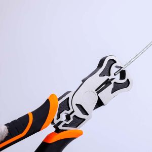 Bending Pulling End Cutting Pliers Flat End Wire Cutters