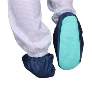 Esd Anti Skid Reusable Washable Polyester Cleanroom Overshoes