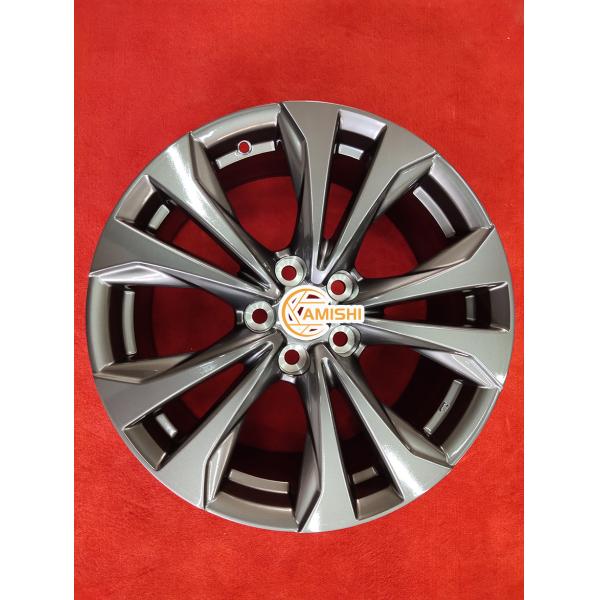 Buy ET45 60.1 Hole 18 Inch Aluminum Alloy Wheels 5 Double Spoke at wholesale prices