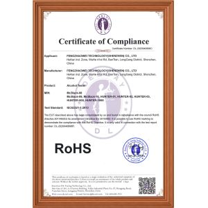 Shenzhen Fengzhaowei Technology Co.,Ltd Certifications