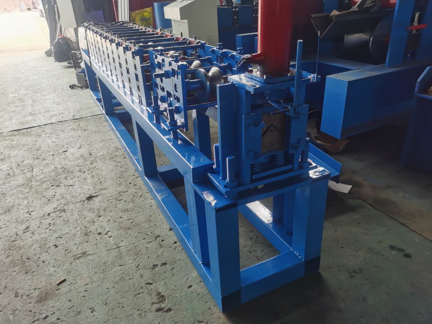 Quality Hydraulic Cutting Angle Bar 3kw Roll Forming Equipment for sale