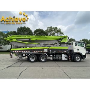 China Reconditioned Zoomlion 47X-5RZ Concrete Pump Truck Pump Machine PUTZMEISTER on sale