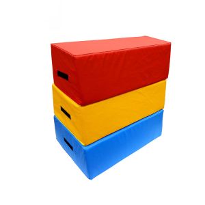 Traditional Gym Pommel Horse / Foam Vaulting Box Customized Size Bodybuilding