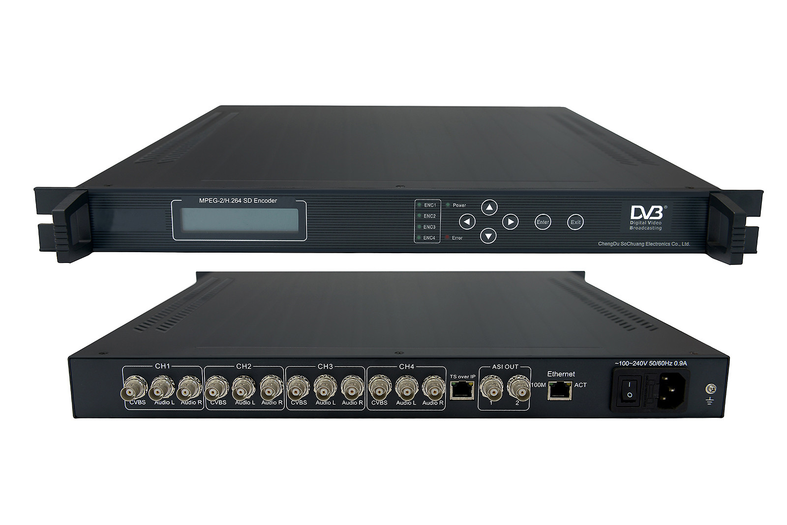 AV MPEG2/H.264 IPTV Encoder (SPTS)
