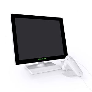 White Plastic Hair Scanner Machine 1080P Hair Analysis Tool