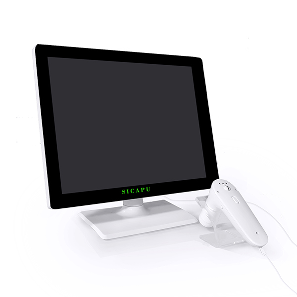 High-Definition 15 Inches AI Hair Testing Machine - Smart Detection for Hair Damage & Nutrition