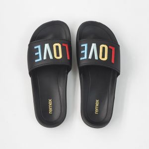 Quality Ladies Black Breathable 36EU EVA Slide Sandal With Open Toe for sale
