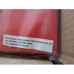 Yellow Bags Danger Biological Hazard,Biological Hazard Clipseal Bag,Biohazard