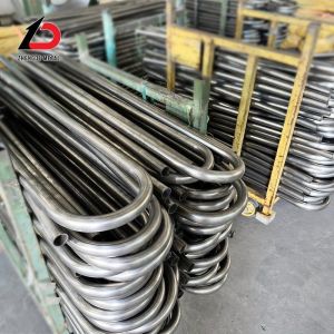 Round Mirror Polished Pickling U Bend Heat Exchange Tube JIS SS321 310S 309S