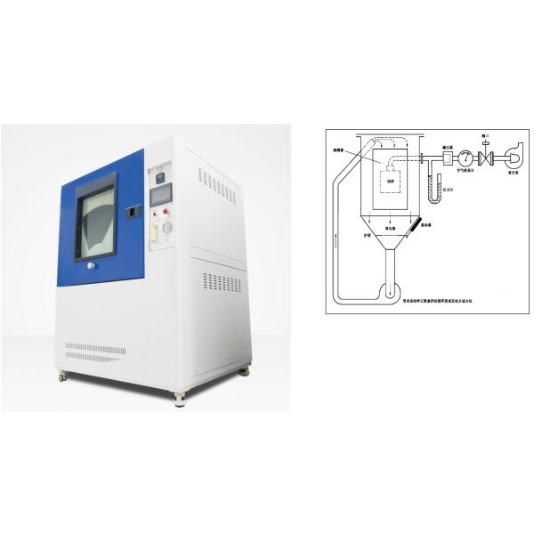 LIYI IEC60529 IP5X/6X Environmental 125L Sand Dust Test Chamber
