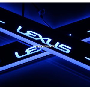 Lexus IS Water proof Welcome pedal auto lights sill door pedal for sale