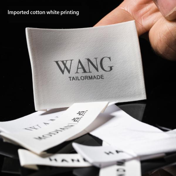 2021 Cloth Tag Garment Custom Clothing Woven Label