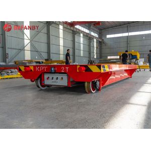 Large Duty Electrical Pipe Factory Railway Transfer Carts