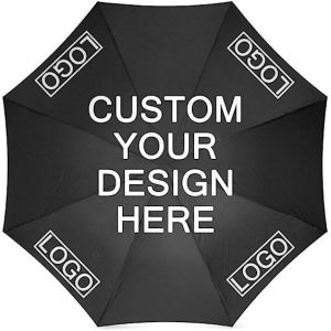 Custom Umbrellas Design Your Own Add Logo Image Personalized Design Sun/Rain All