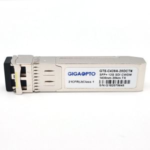 12Gb/S CWDM 1270 1450nm Video SFP Transceiver Single Optical Digital Diagnostic