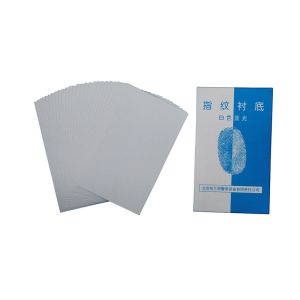 C167 White low gloss fingerprint backing sheet