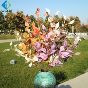 Silk Fake Eucalyptus Plant , 90cm Height Artificial Eucalyptus Leaves
