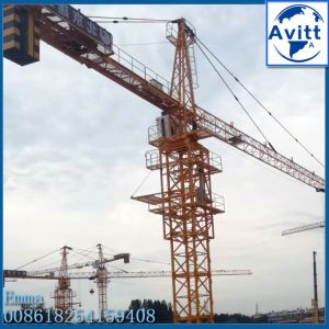 TC5612 Electric Tower Crane 56m Jib 1.2t load Fixed Type Cost