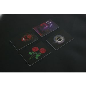 1.54 Inch F05 Universal Rfid Card For Logo Animation Graphic Text