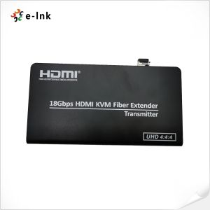 4K HDMI 2.0 KVM USB over Fiber Optic Extender