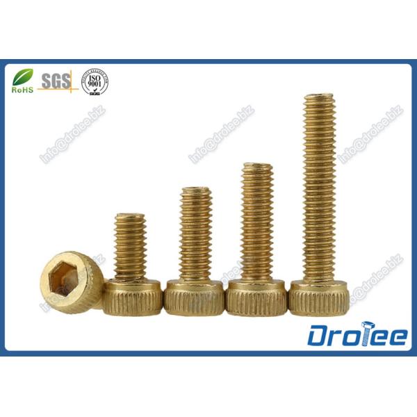 Buy DIN912 Brass Knurled Head Socket Cap Screw at wholesale prices