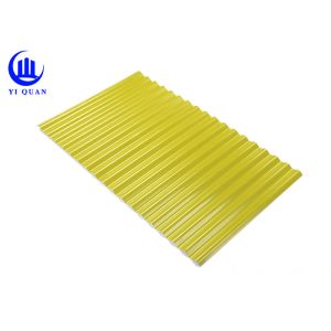 Plastic Corrugated PVC Roof Tiles Multi - color for Factories
