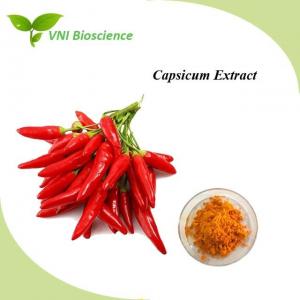 Quality Healthcare Capsicum Extract Powder Appetizing Chili Pepper Extract for sale