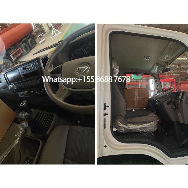 FOTON 4X2 RHD Water Bowser Truck with 5cbm Tanker Volume