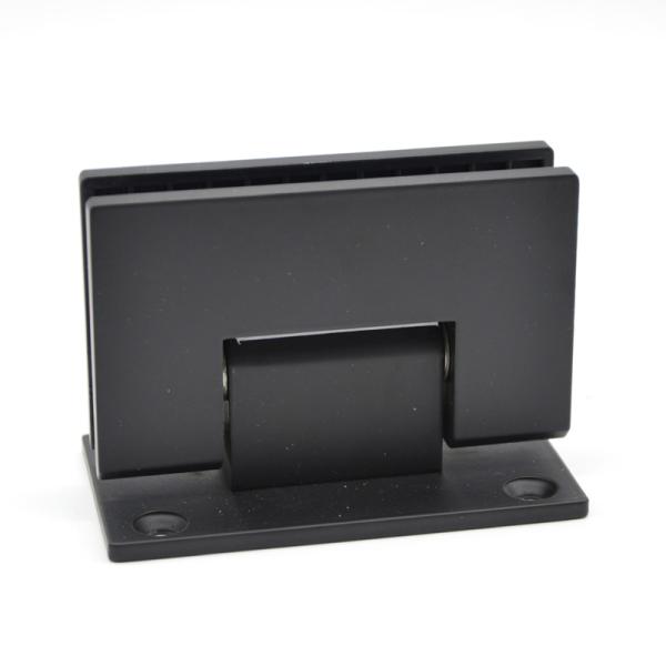 Stainless steel Wall to Glass bathroom hinge RS801, Square 90 degree, Single side stainless steel