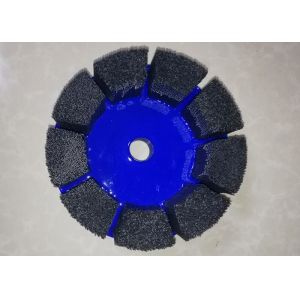 Abrasive Disc Segment CNC Deburring Brushes For Limestone Slate Surface Finish