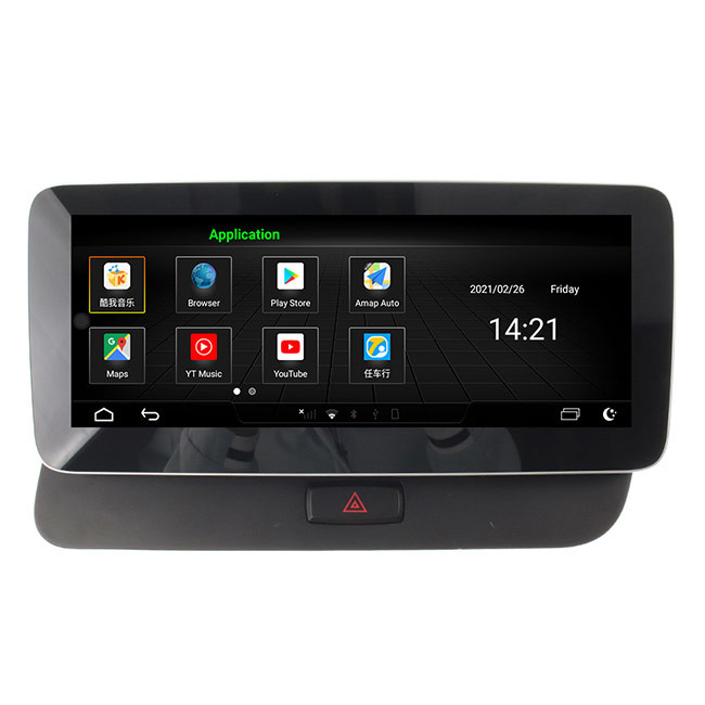 128GB Q5 AUDI Carplay Android Auto GPS Map 10.25 Inch Automotive Navigation