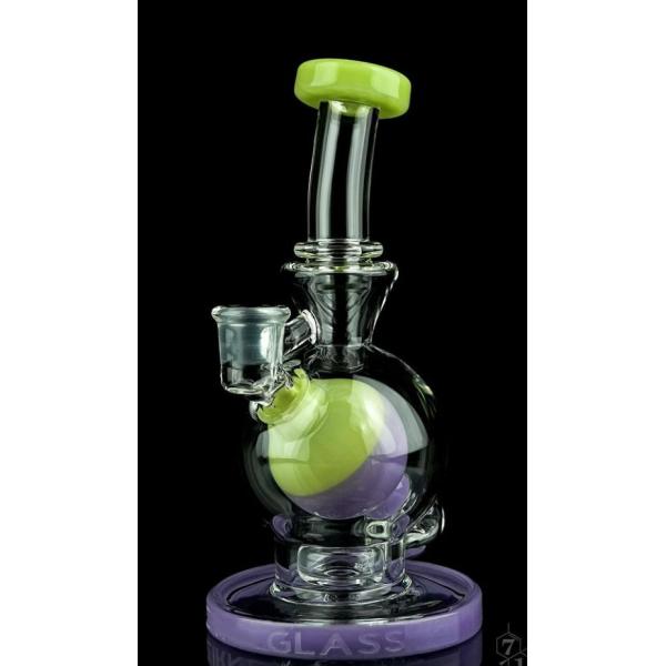 Buy 18" Glass Bong Tobacco Smoking Heavyweight Water Pipes Hookah Beaker Bongs at wholesale prices