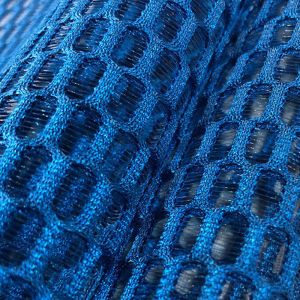 Airmesh Knitted Abrasion Resistant Spacer Mesh Fabric 100% Polyester Double