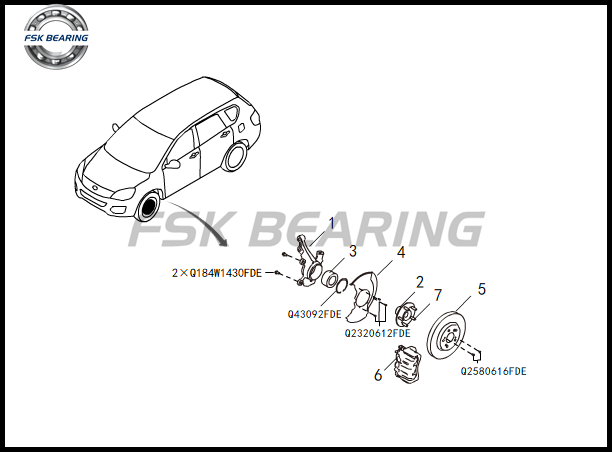 Automobile Hub Axle Head 3103100XKZ16A For Harvard H6 Premium Quality
