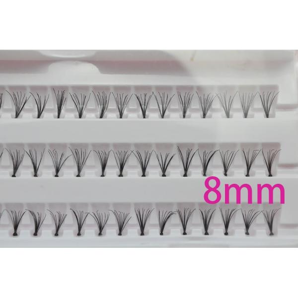 Wholesale Handmade False Synthetic Hair Eyelash Set Lash Eyeliner Magnetic Eyelashes 60 pcs 8-12 MM Curl OEM