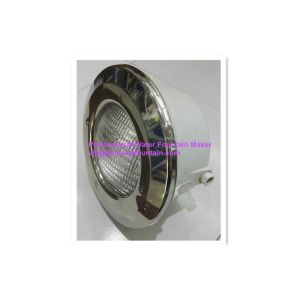 Quality Stainless Steel Cover Above Ground Pool Lights Underwater With Plastic Niche PAR56 for sale