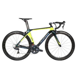 Multi Color Carbon Fiber Road Bike R8000 Groupset Long Range High Carbon