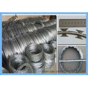 450mm Coil Diameter Galvanized Binding Wire Concertina Razor Barbed Wire