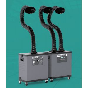 Microcomputer Chip Control Benchtop Nail Salon Fume Extractor