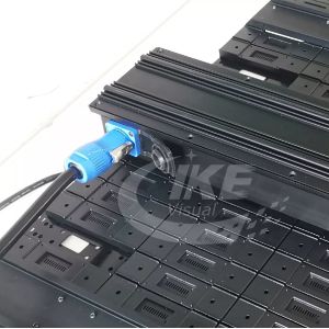 Curved P6 Stage Rental LED Display Indoor Video Wall IP43 Waterproof