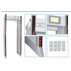 33 Zones Door Frame Metal Detector Waterproof Material ODM / OEM Approved