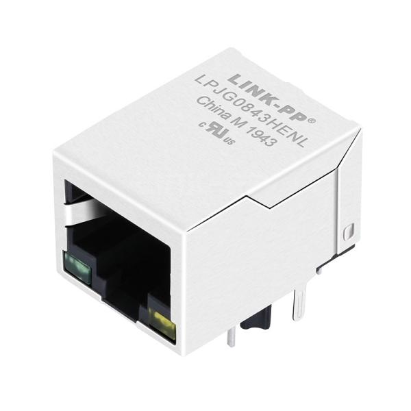 Halo HFJ11-1G41E-S1L12RL Compatible LPJG0843HENL 1000 Base-T Ethernet RJ45