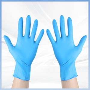 Premium Grade Versatile Food Processing Gloves Blue Nitrile Gloves